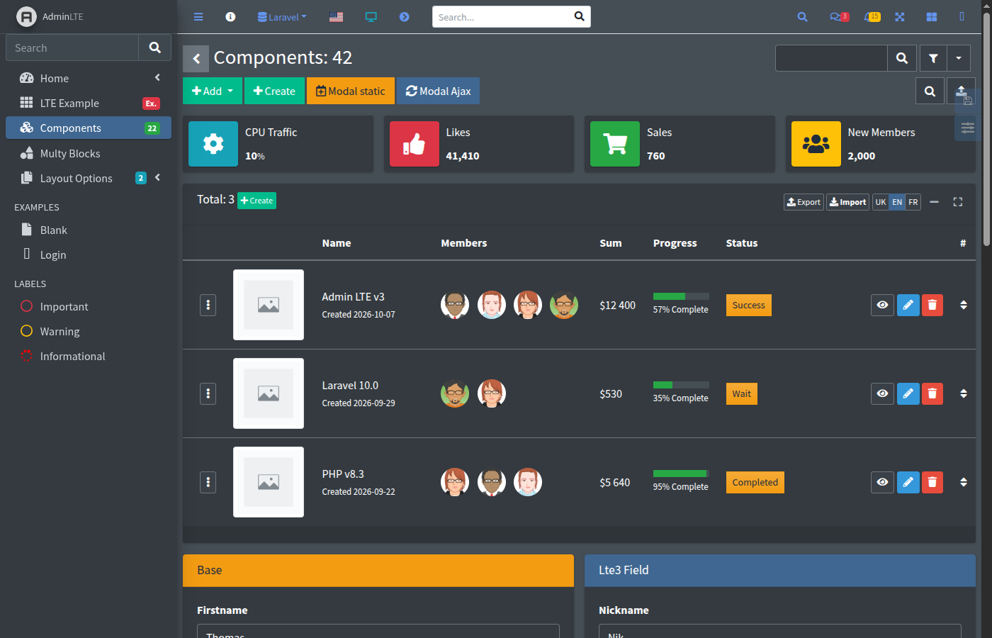 Components